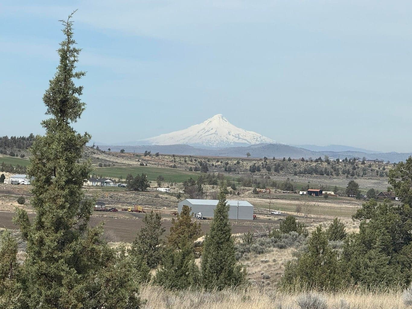 Mt Hood view from Lot