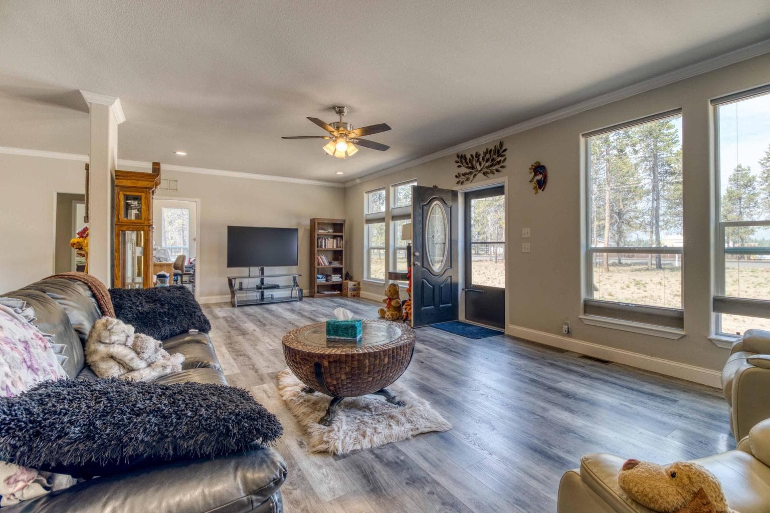 Open living area
