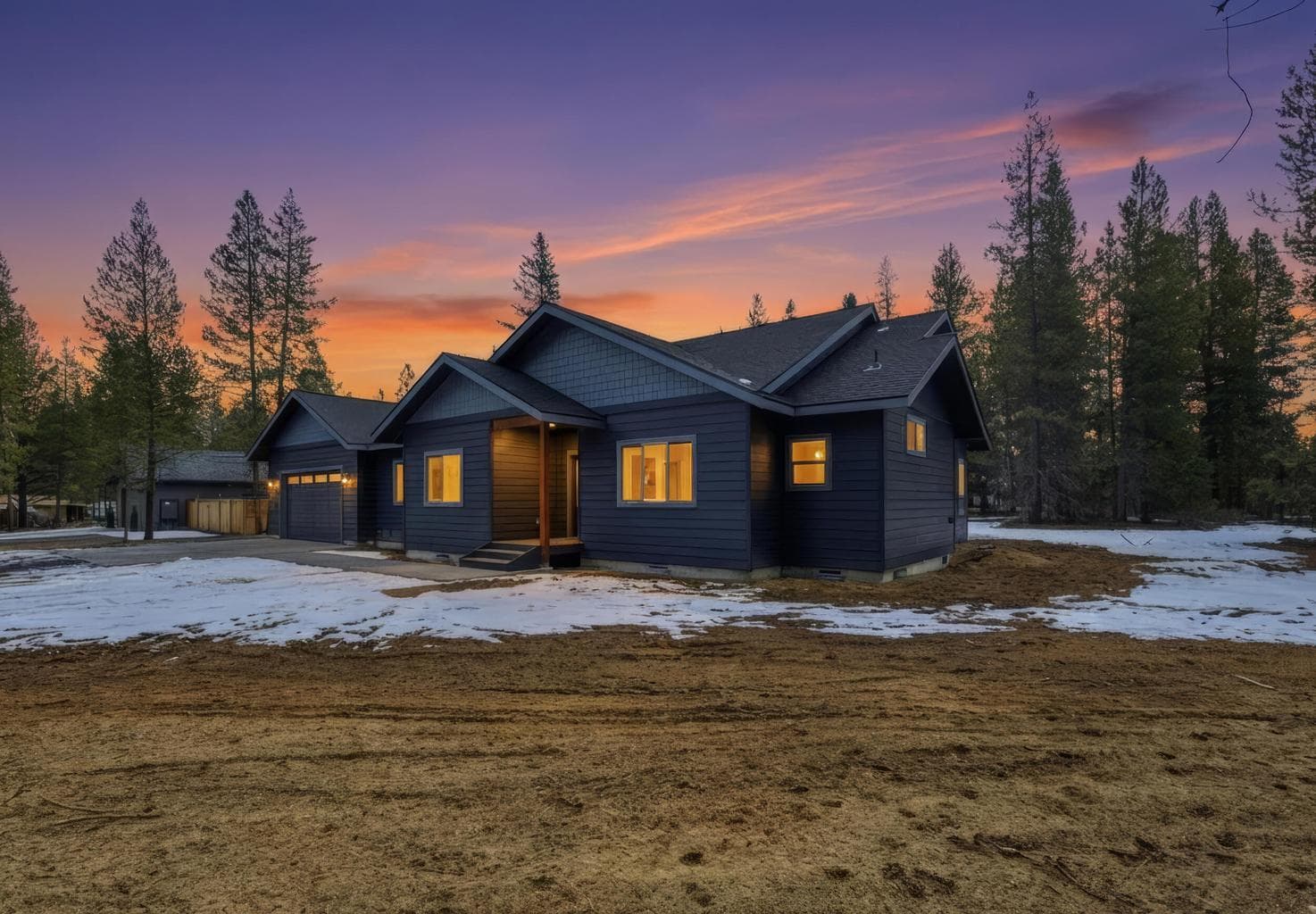 Beautiful 2026 4 bedroom 2 bath home. so much additional yard space for future shop, green house, garden, lawn whatever your dream yard !