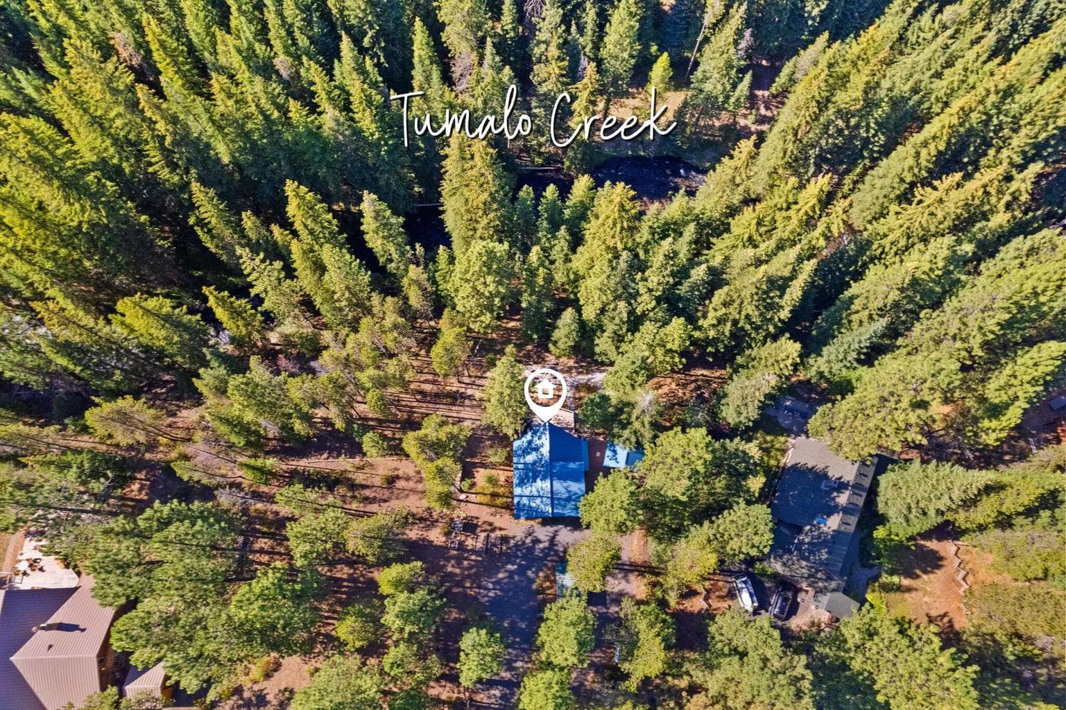 100 ft of Tumalo Creek frontage
