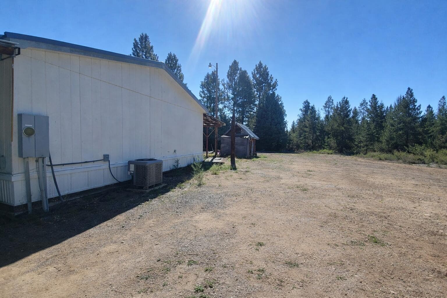 without outbuilding