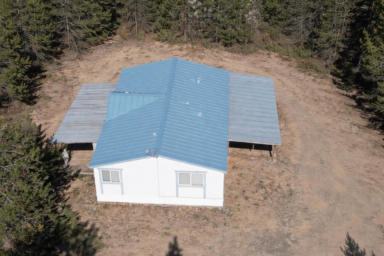 without outbuildings