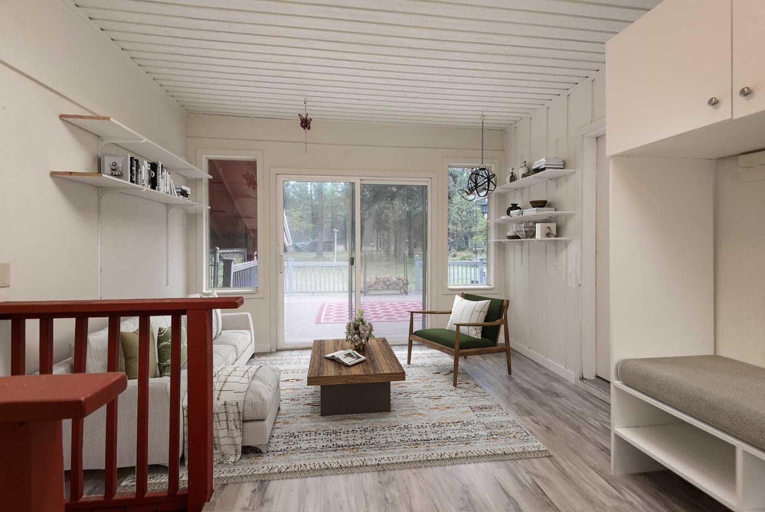 Mudroom - flex space (virtual)