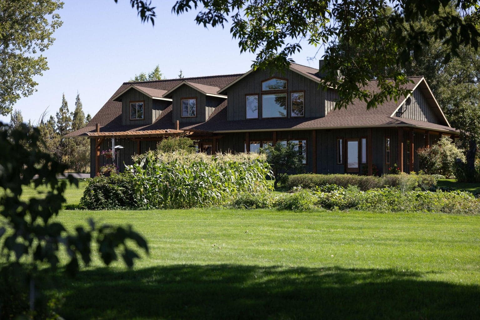 main home west facing