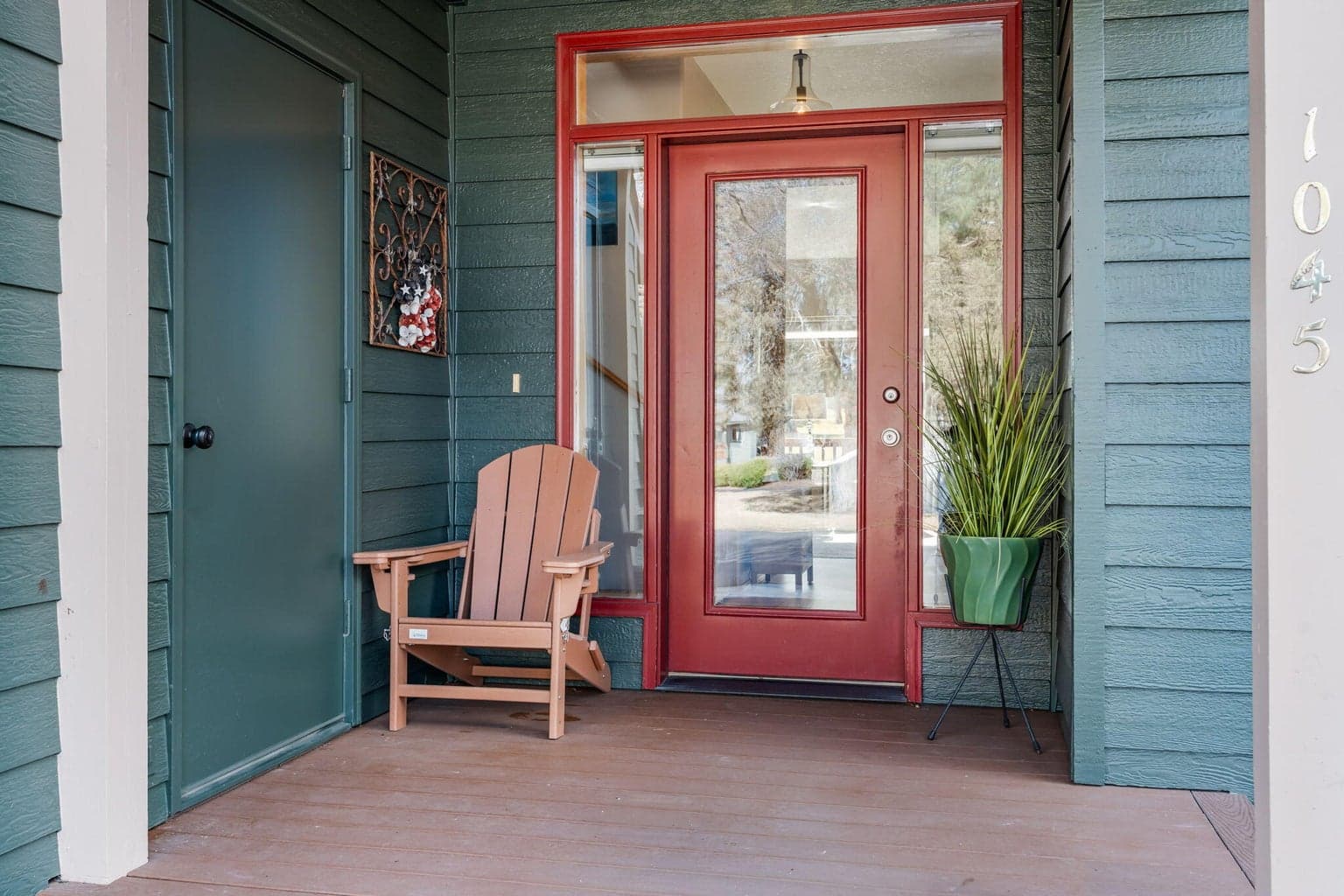 Step inside to a welcoming entry that leads into the main living area.