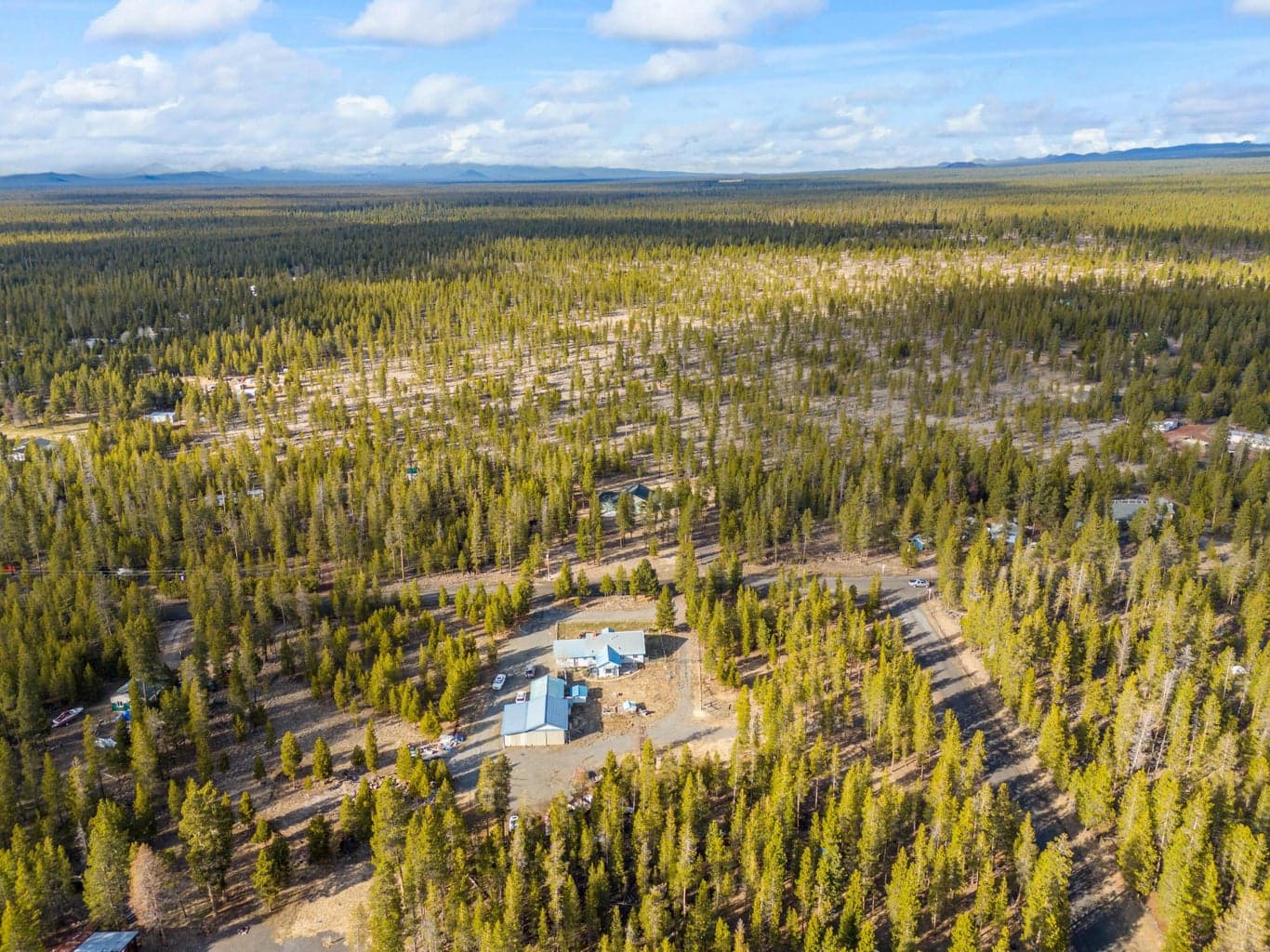 Drone shot of Lot 1