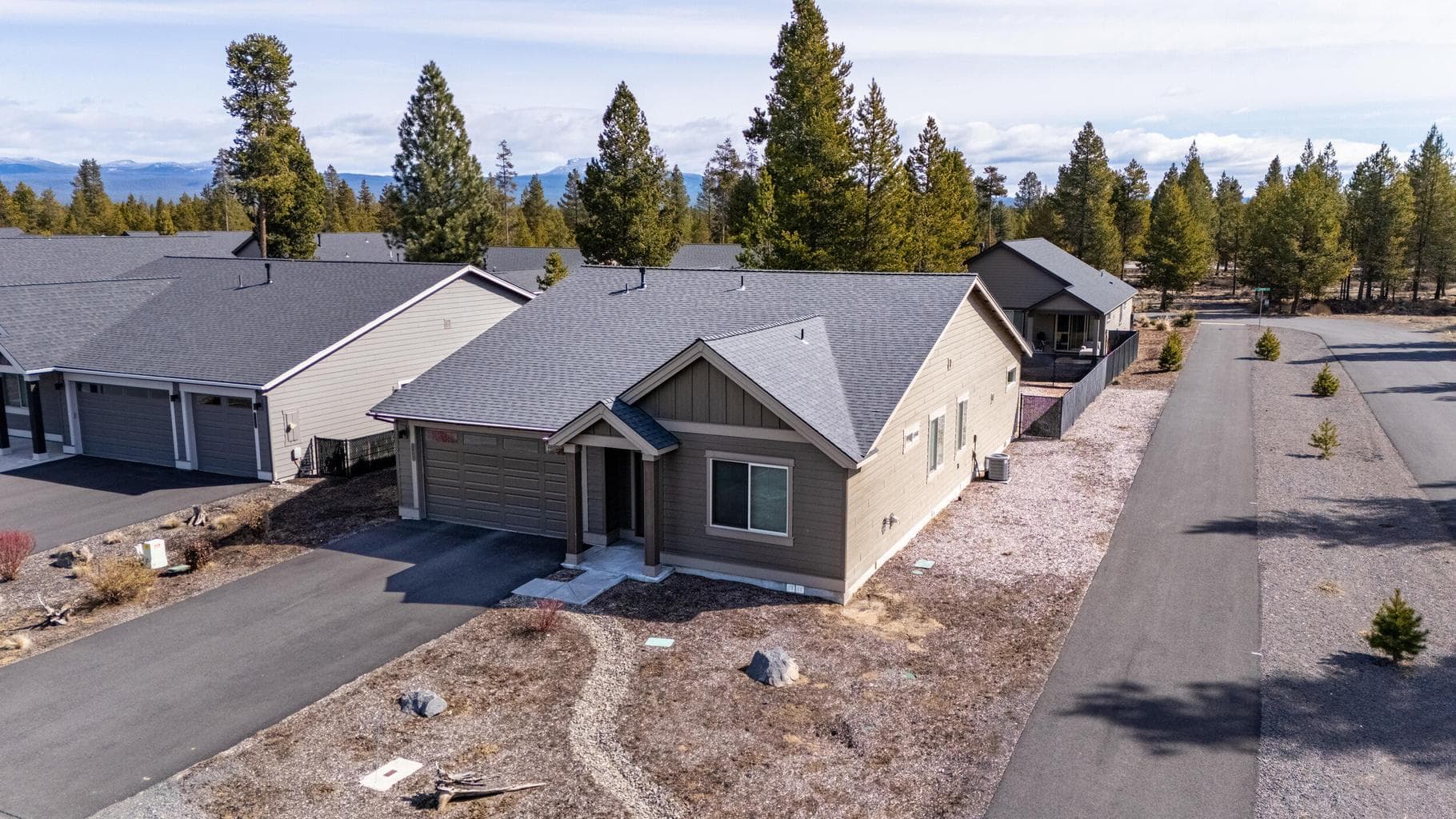 Front Elevation Drone