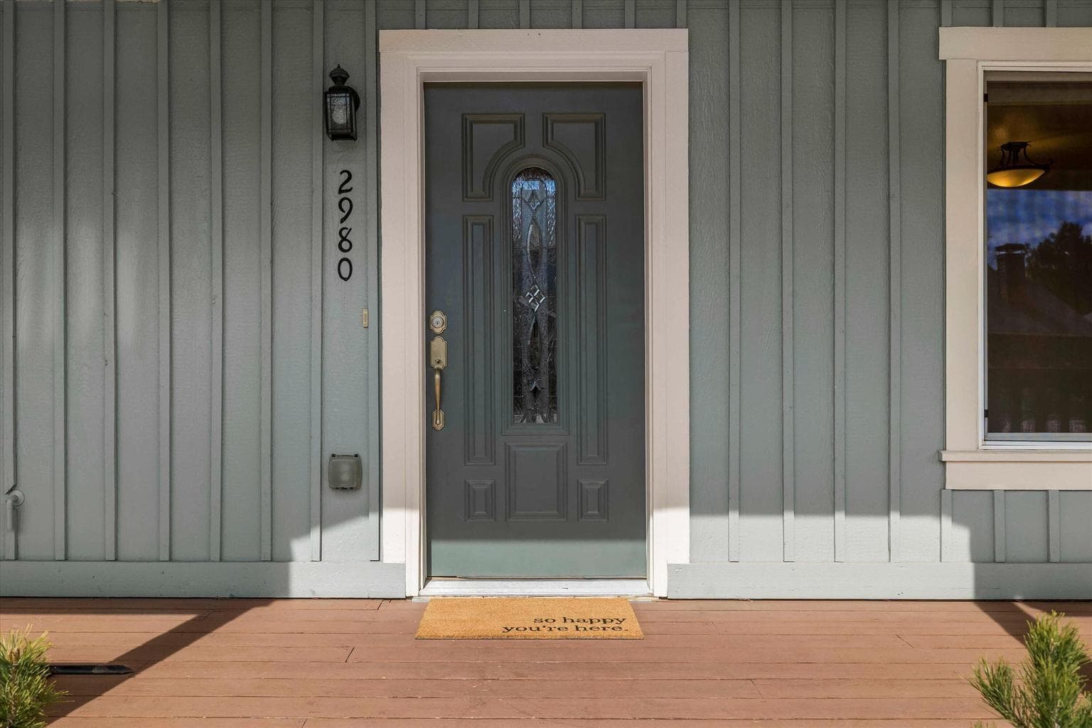 Large front porch