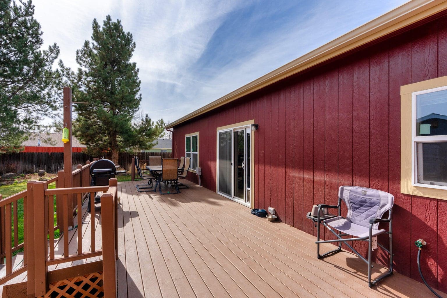 Backyard & Trex Deck