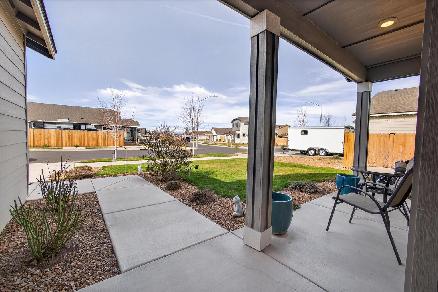 Covered Front Porch