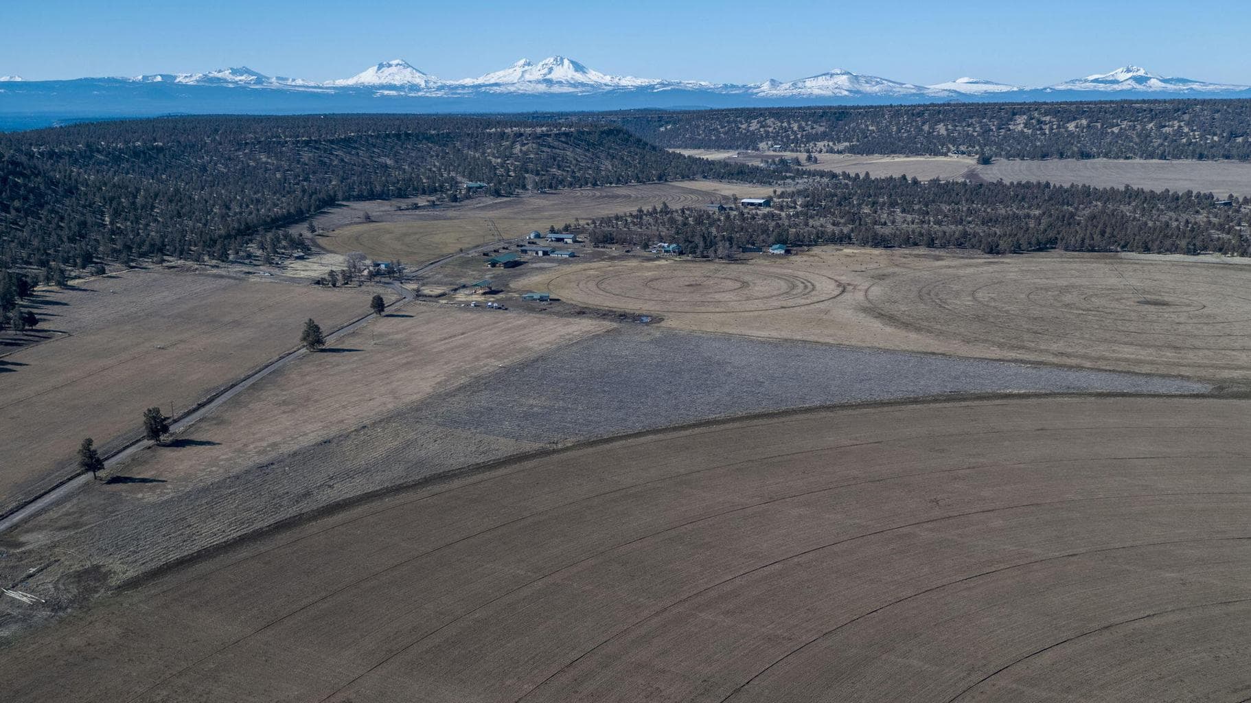 Breathtaking territorial views of rolling pastures, lush farmland, and majestic buttes.
