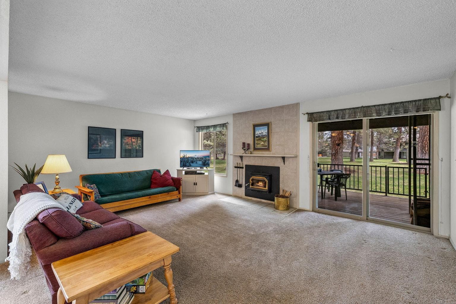 Come on in and cozy up near the fire!