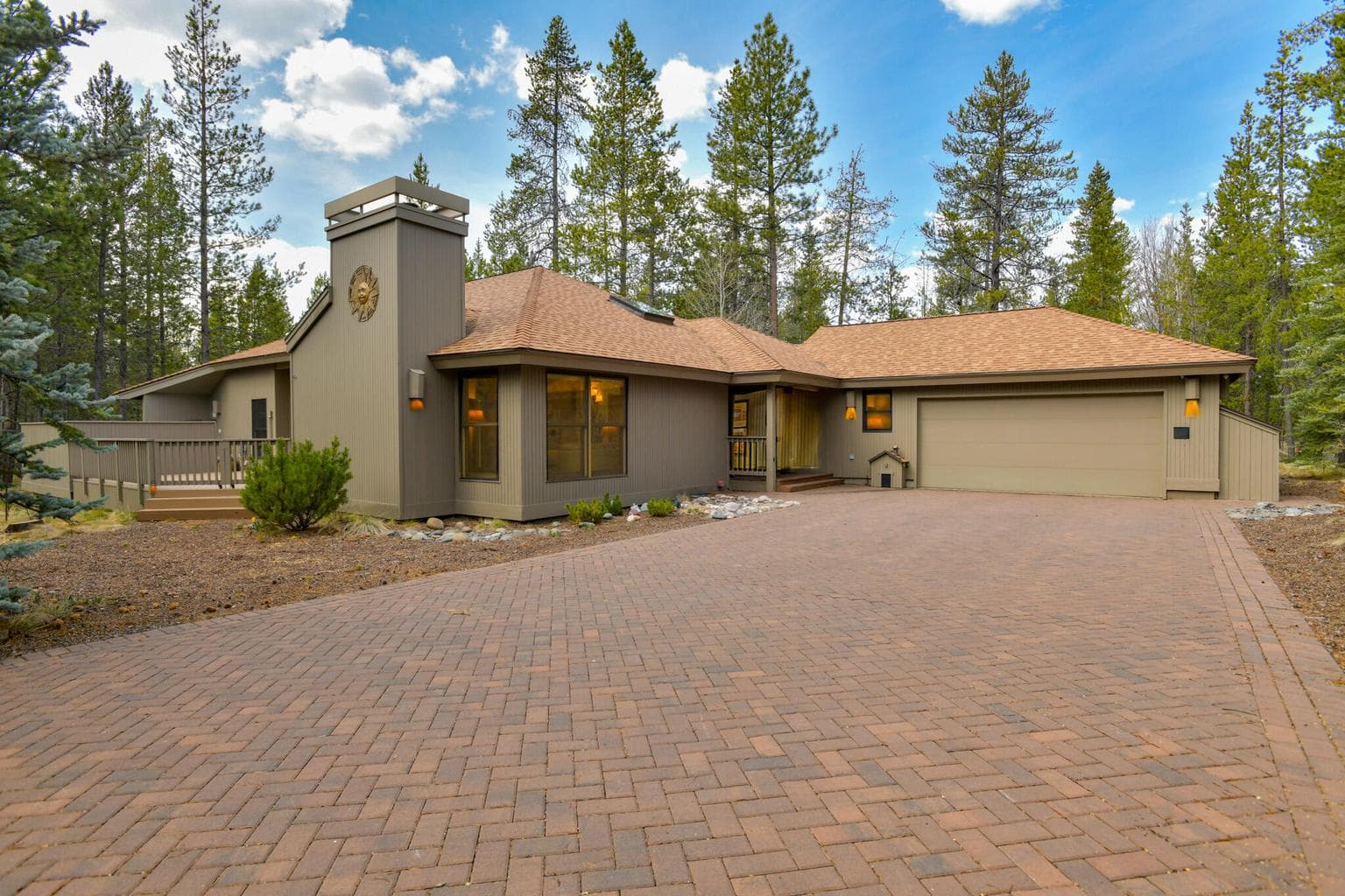Paver driveway