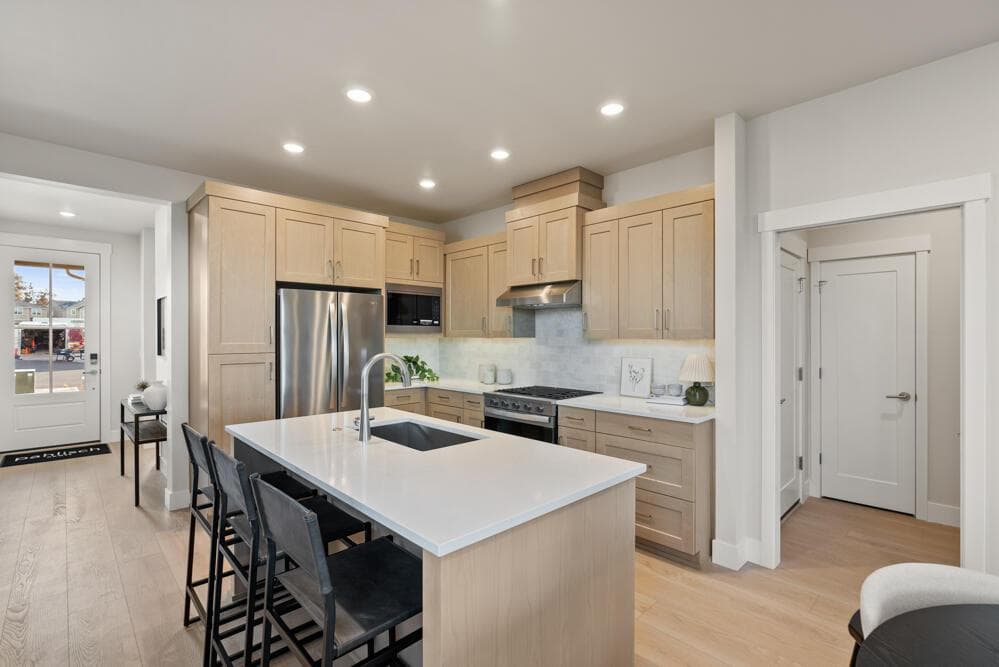 Home will be similar to photo shown. Time to choose selections.