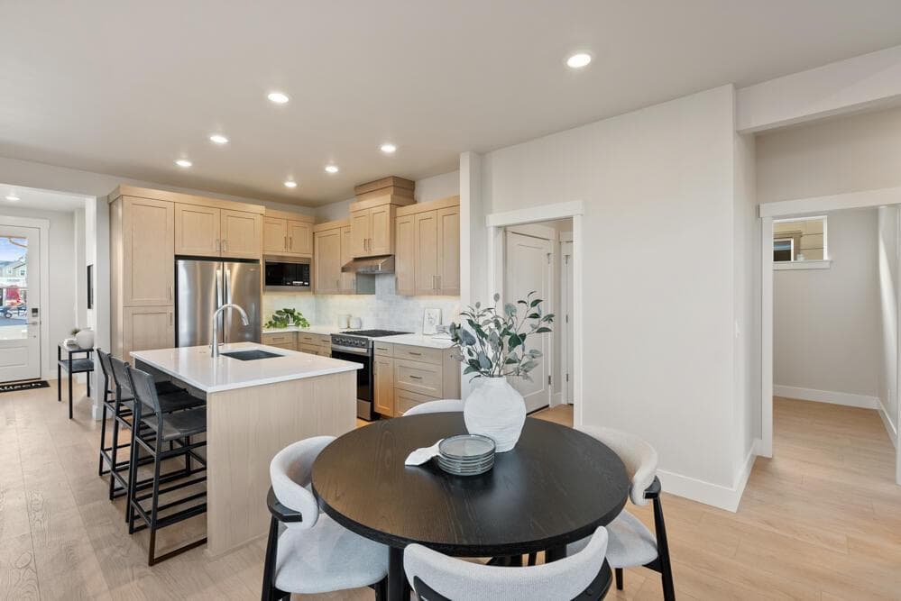 Home will be similar to photo shown. Time to choose selections.
