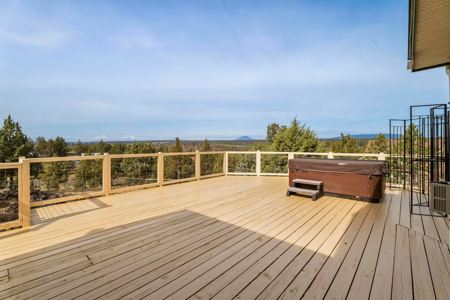Extra large deck!
