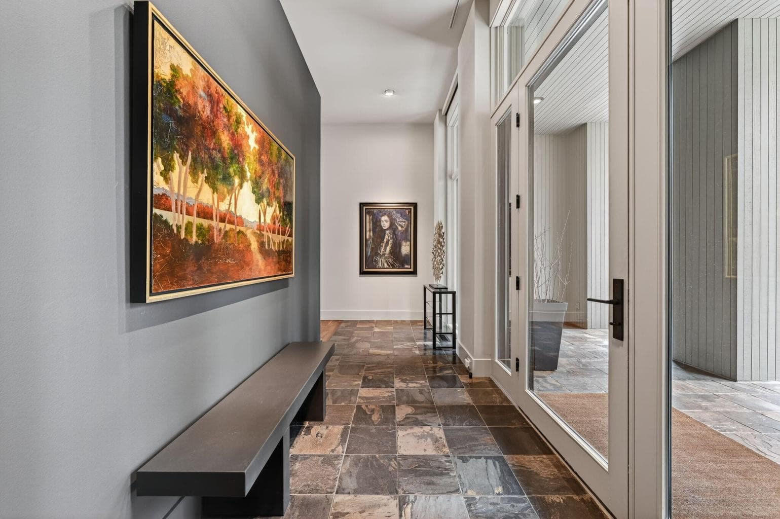 Entry Foyer - one of two freestanding structures