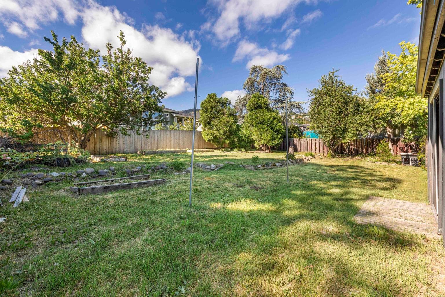 almost a quarter acre
