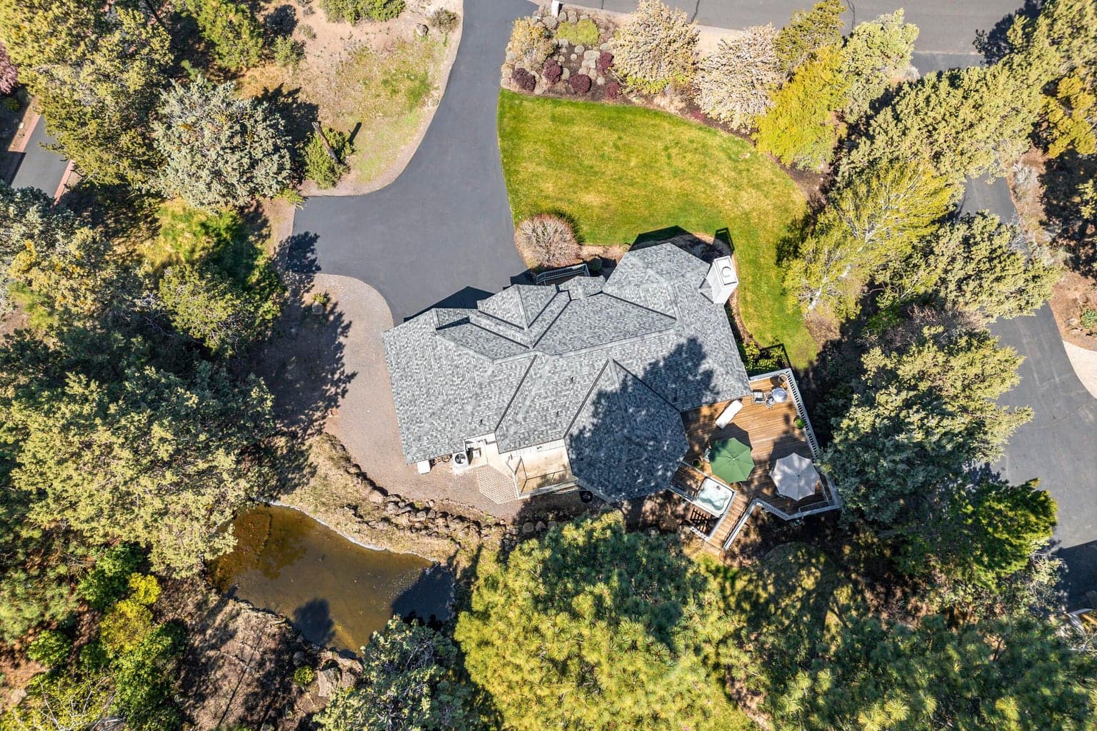 Aerial north