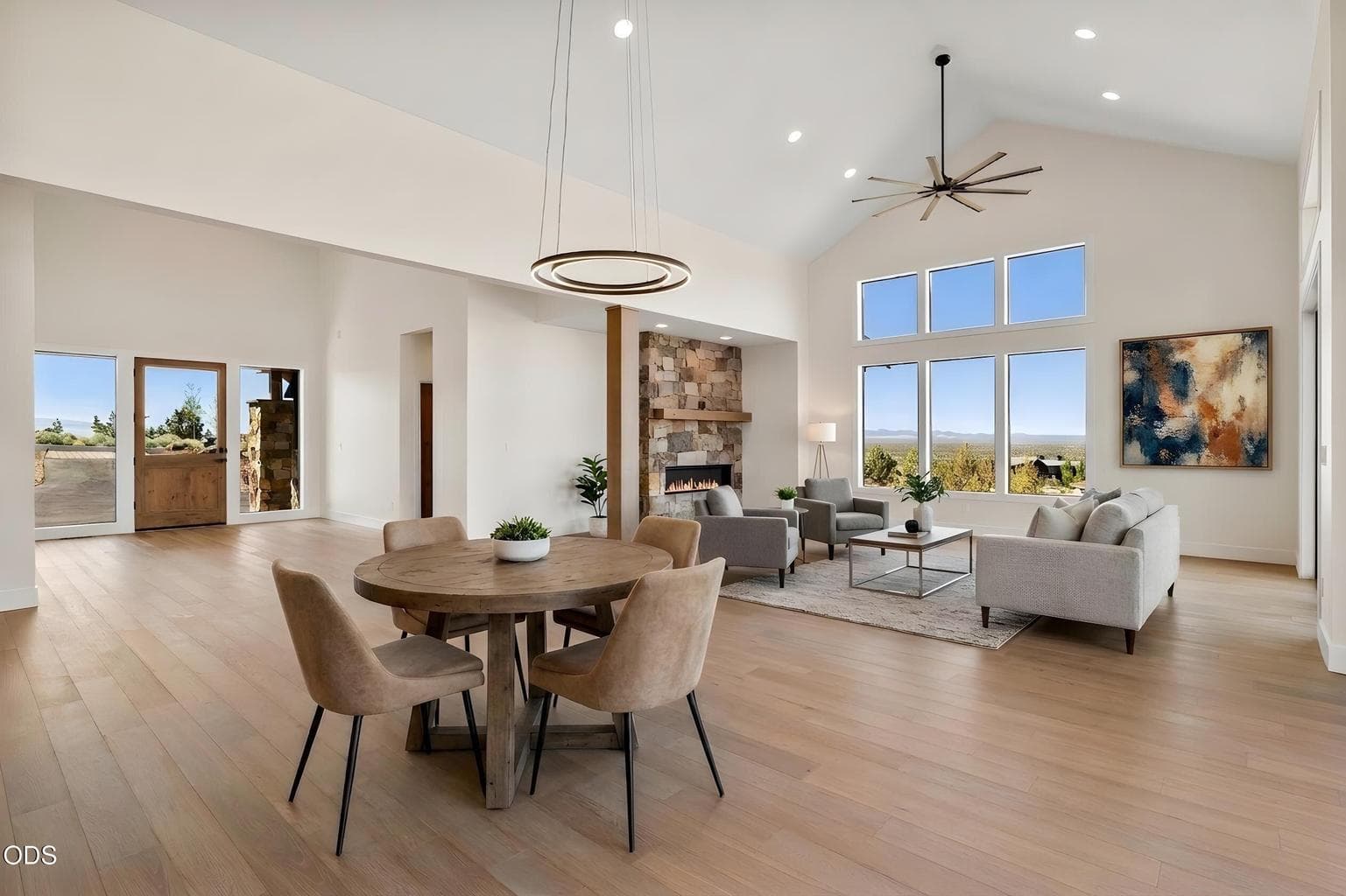 Virtual staging example