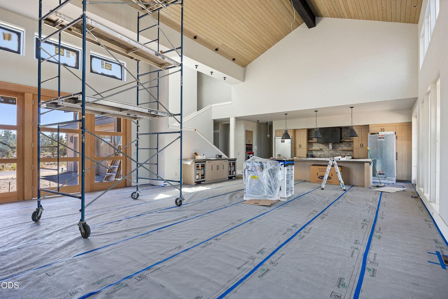 Open-concept great room